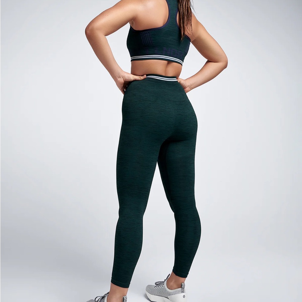 LNDR CHISEL LIGHT 7/8 LEGGING DARK GREEN MARL XS/S